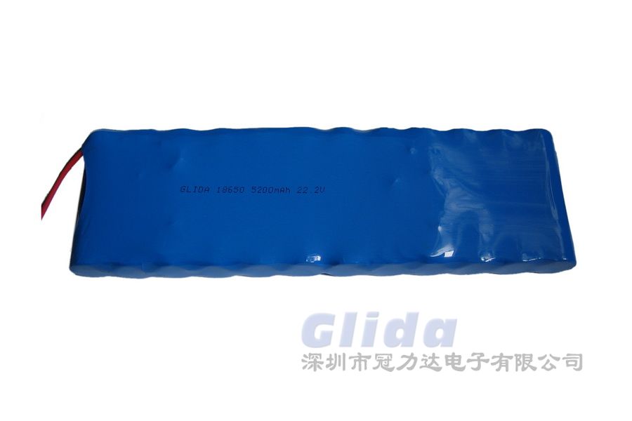 六串18650锂电池组 5200mAh